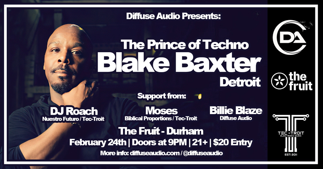 Diffuse Audio presents Blake Baxter!